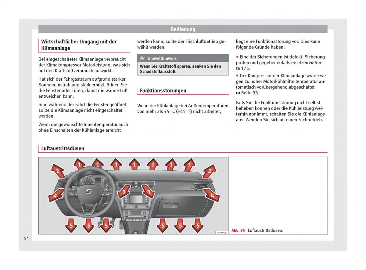 Seat Toledo IV 4 Handbuch / page 96