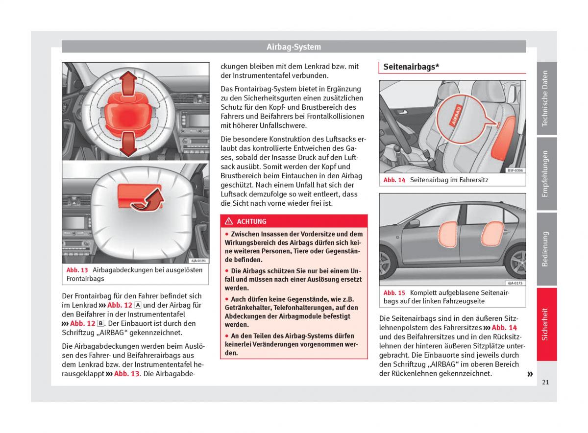 Seat Toledo IV 4 Handbuch / page 23