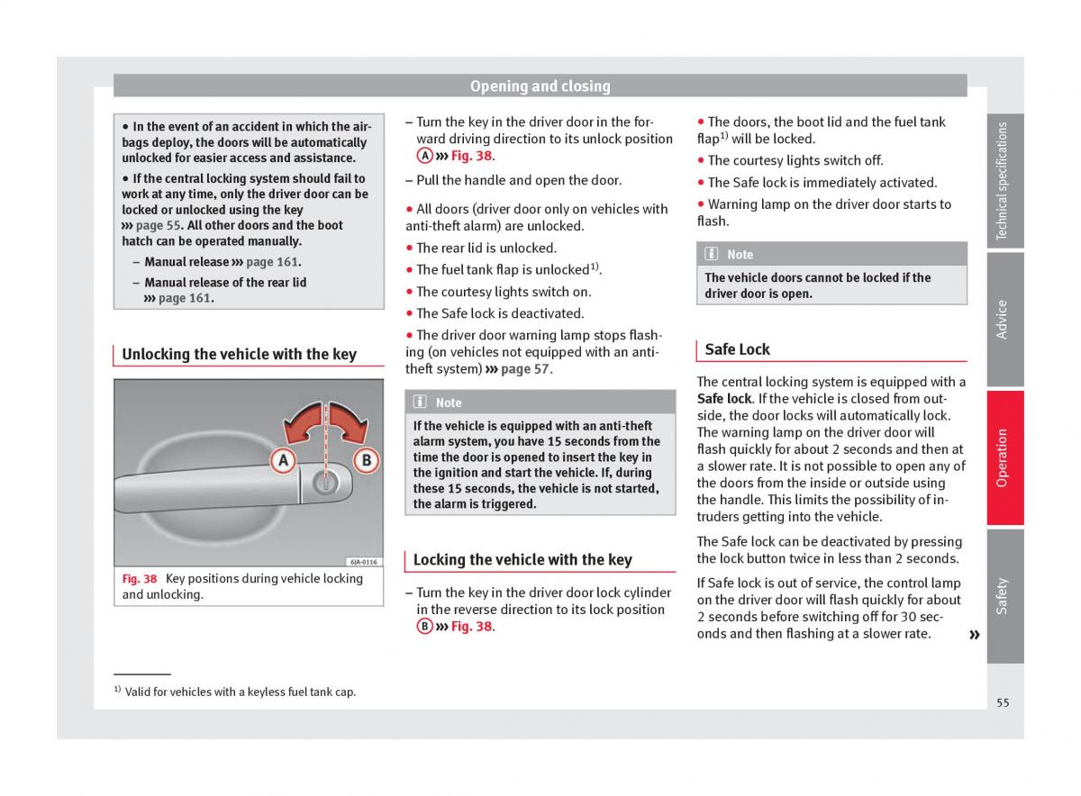 Seat Toledo IV 4 owners manual / page 57