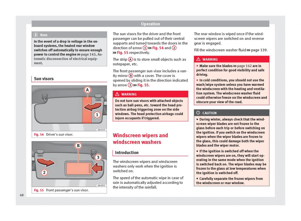 Seat Toledo IV 4 owners manual / page 70