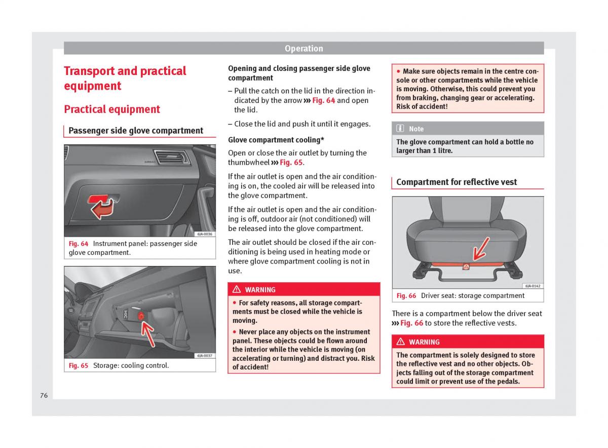 Seat Toledo IV 4 owners manual / page 78