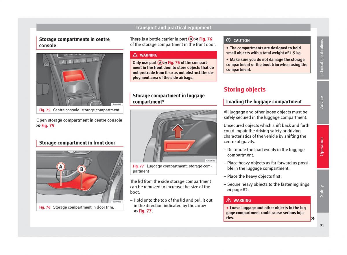 Seat Toledo IV 4 owners manual / page 83