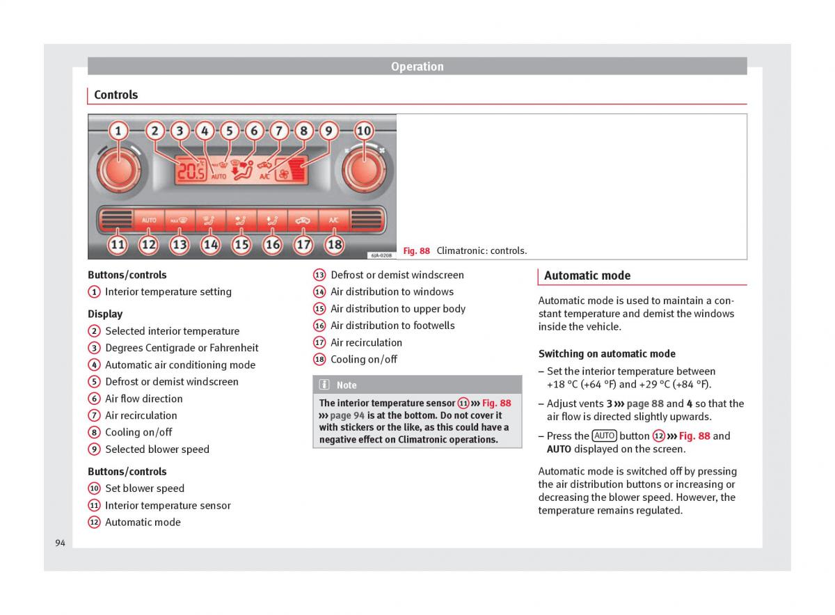 Seat Toledo IV 4 owners manual / page 96