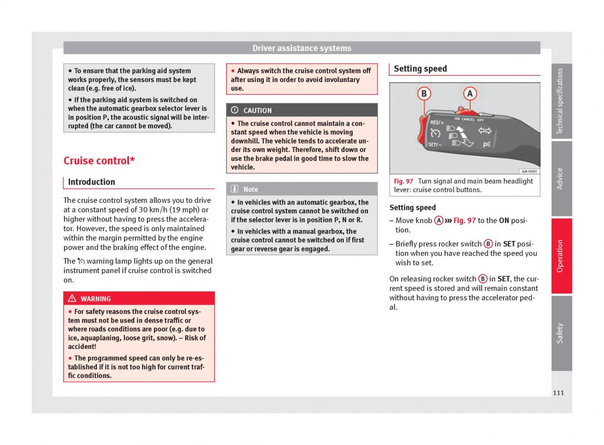 Seat Toledo IV 4 owners manual / page 113