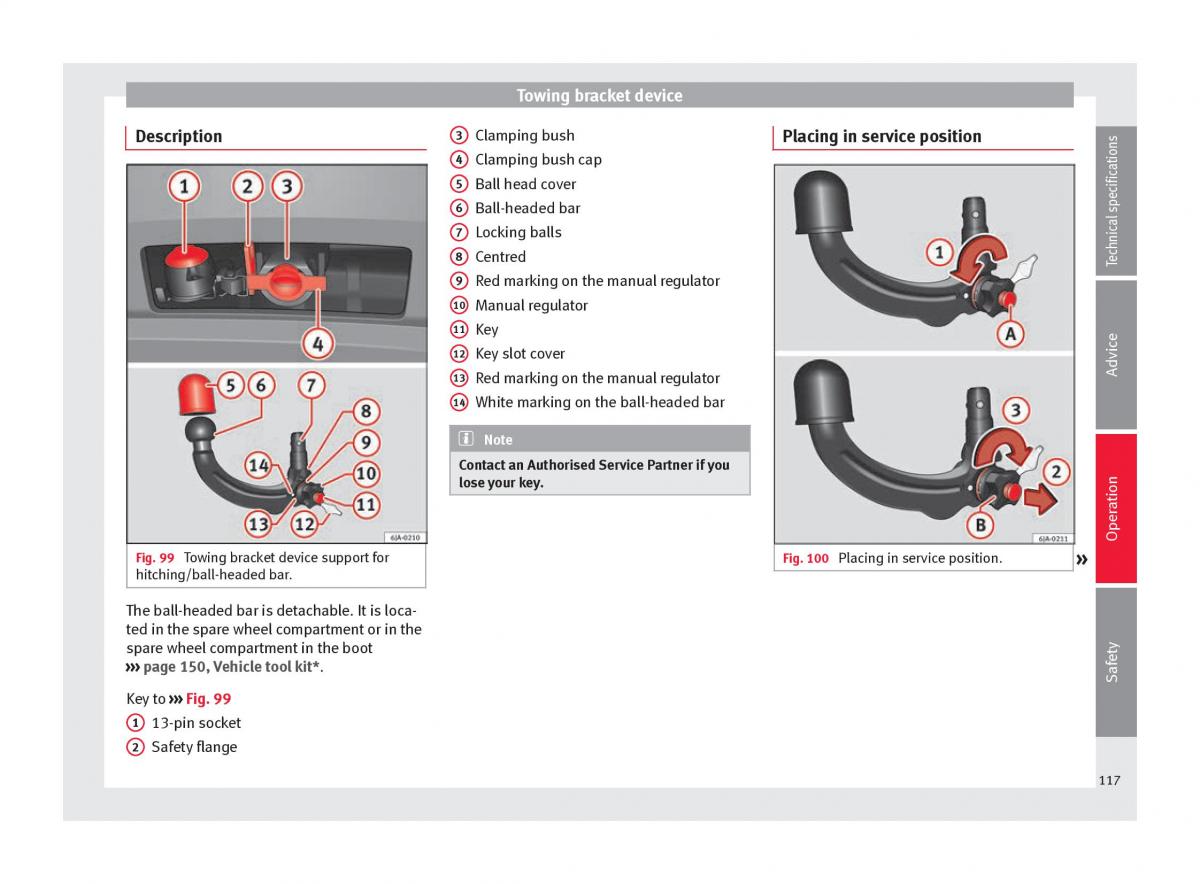 Seat Toledo IV 4 owners manual / page 119