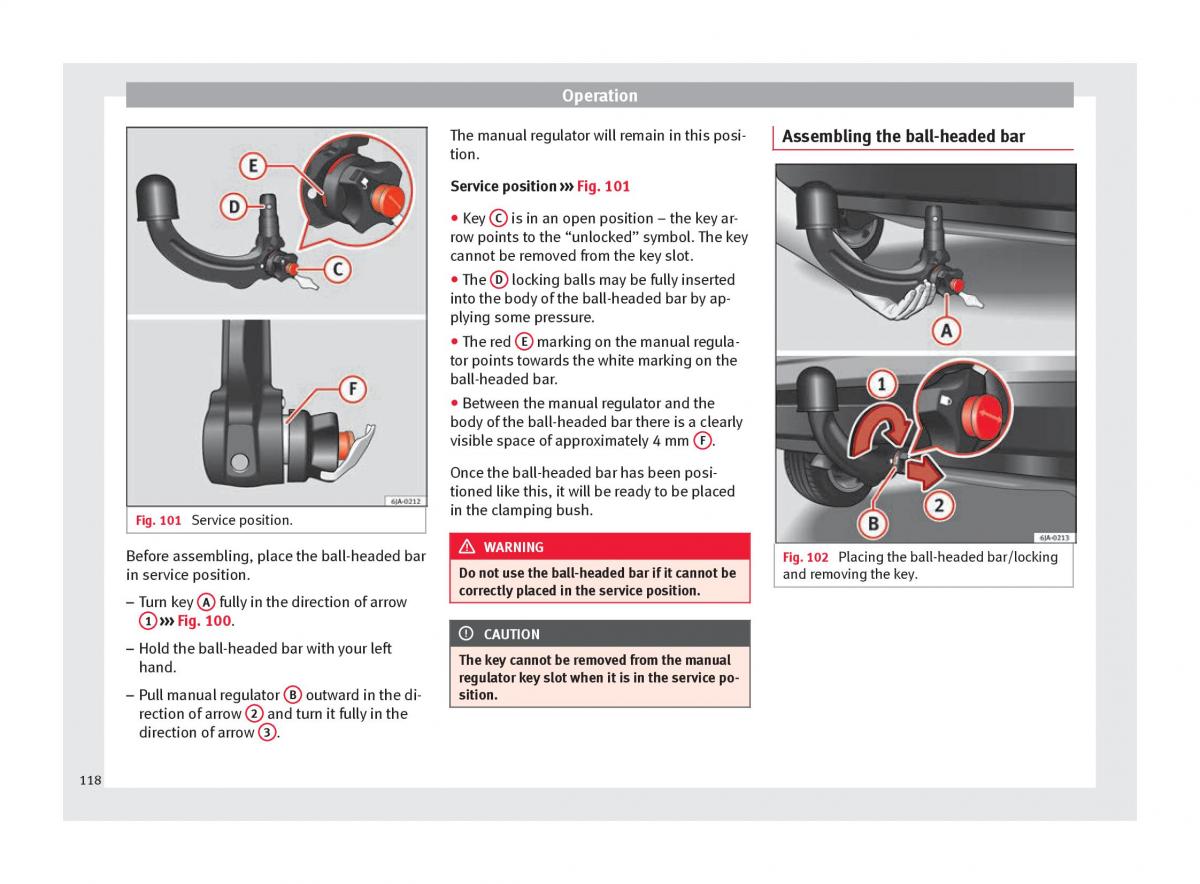 Seat Toledo IV 4 owners manual / page 120