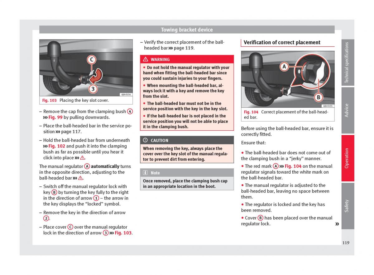 Seat Toledo IV 4 owners manual / page 121