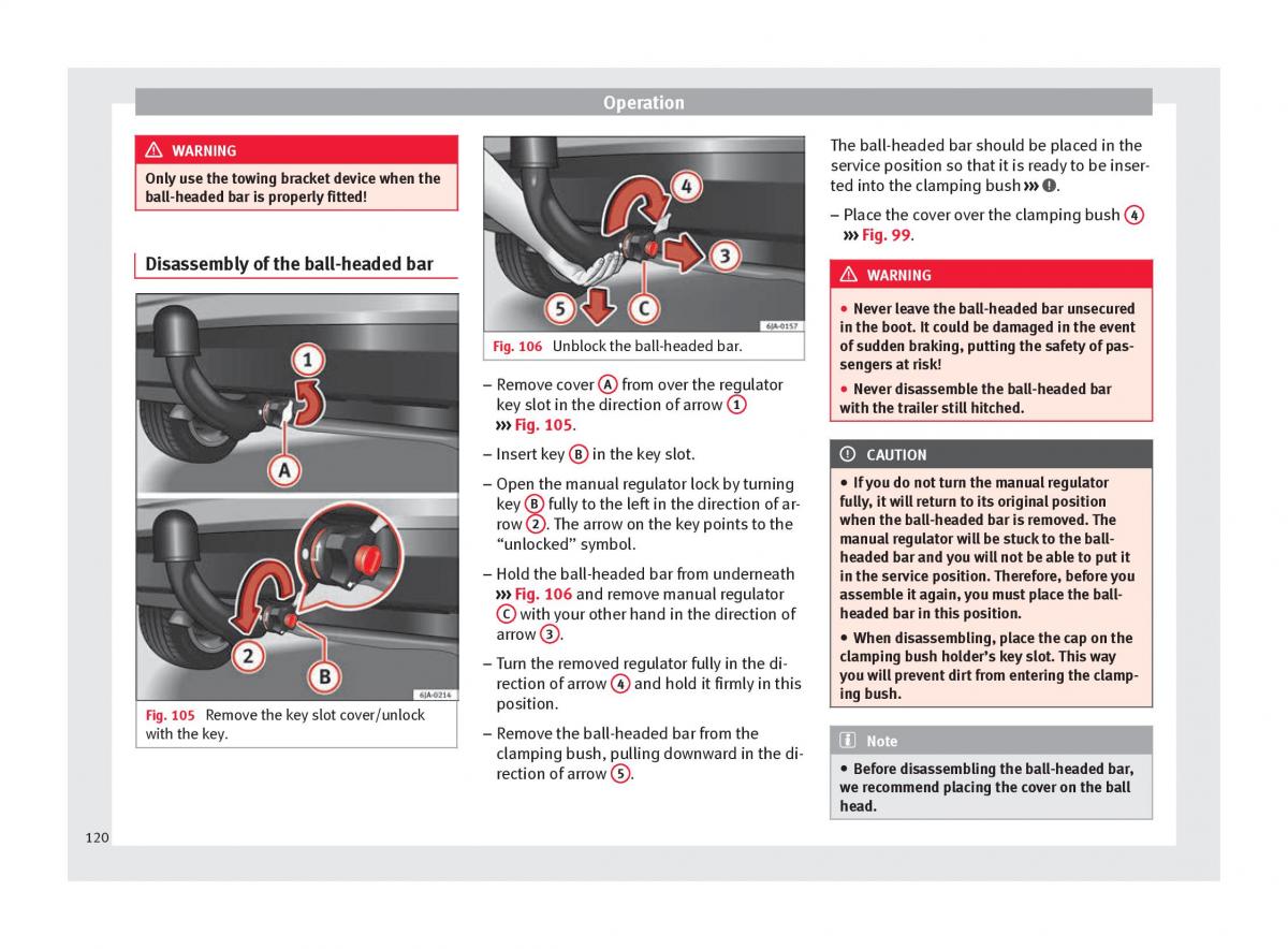 Seat Toledo IV 4 owners manual / page 122