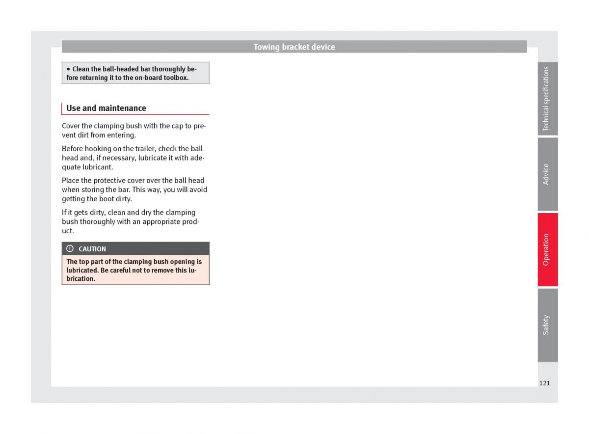 Seat Toledo IV 4 owners manual / page 123