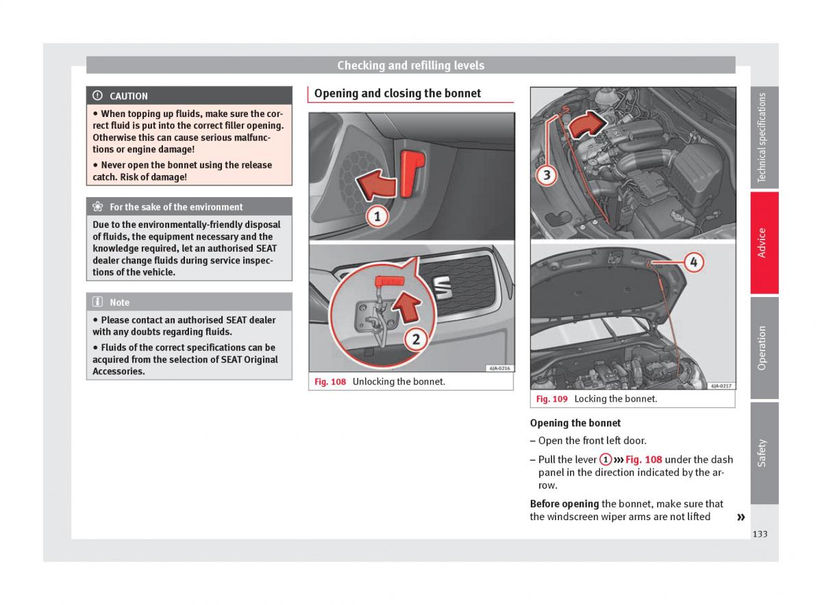 Seat Toledo IV 4 owners manual / page 135