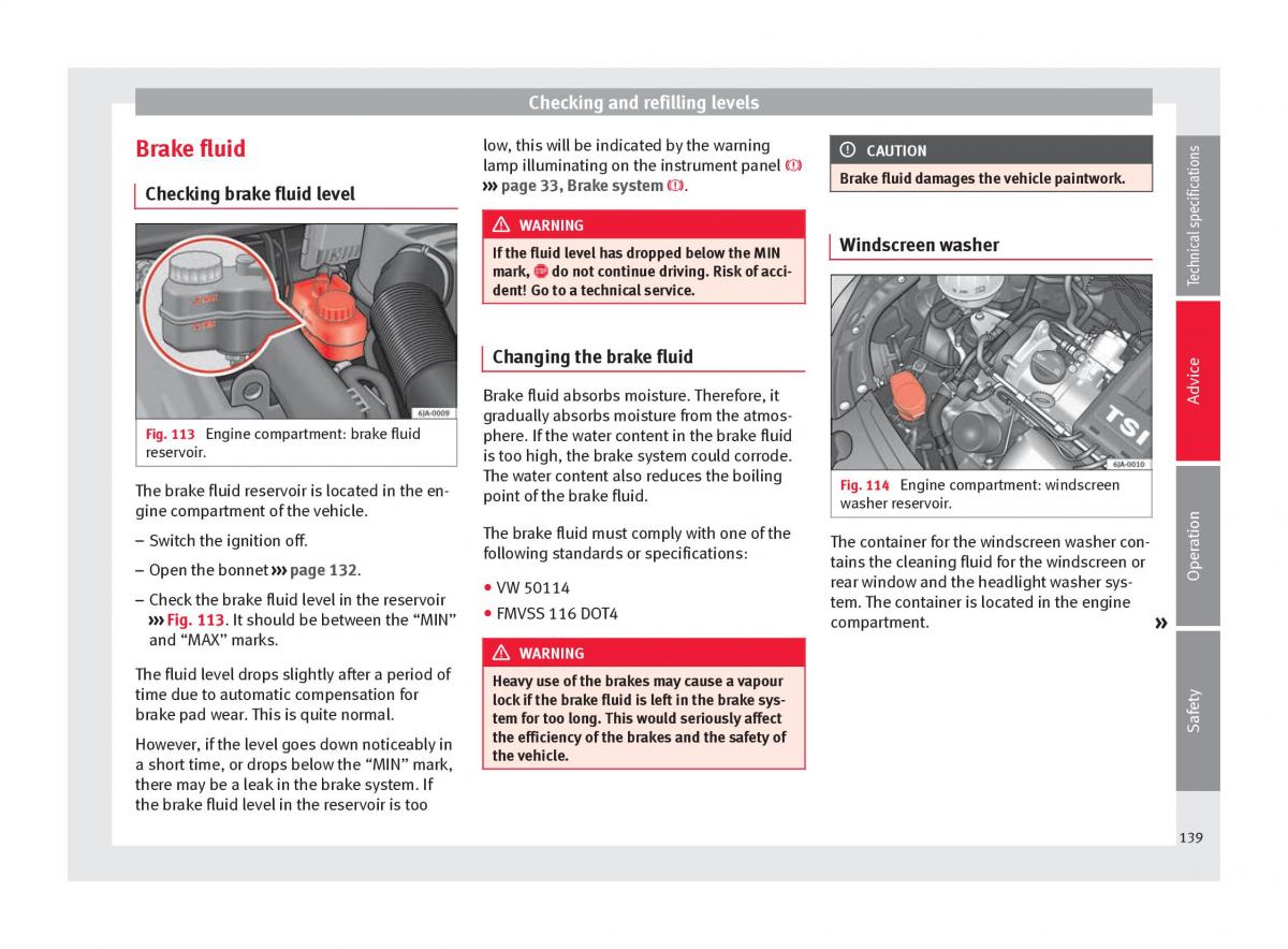 Seat Toledo IV 4 owners manual / page 141