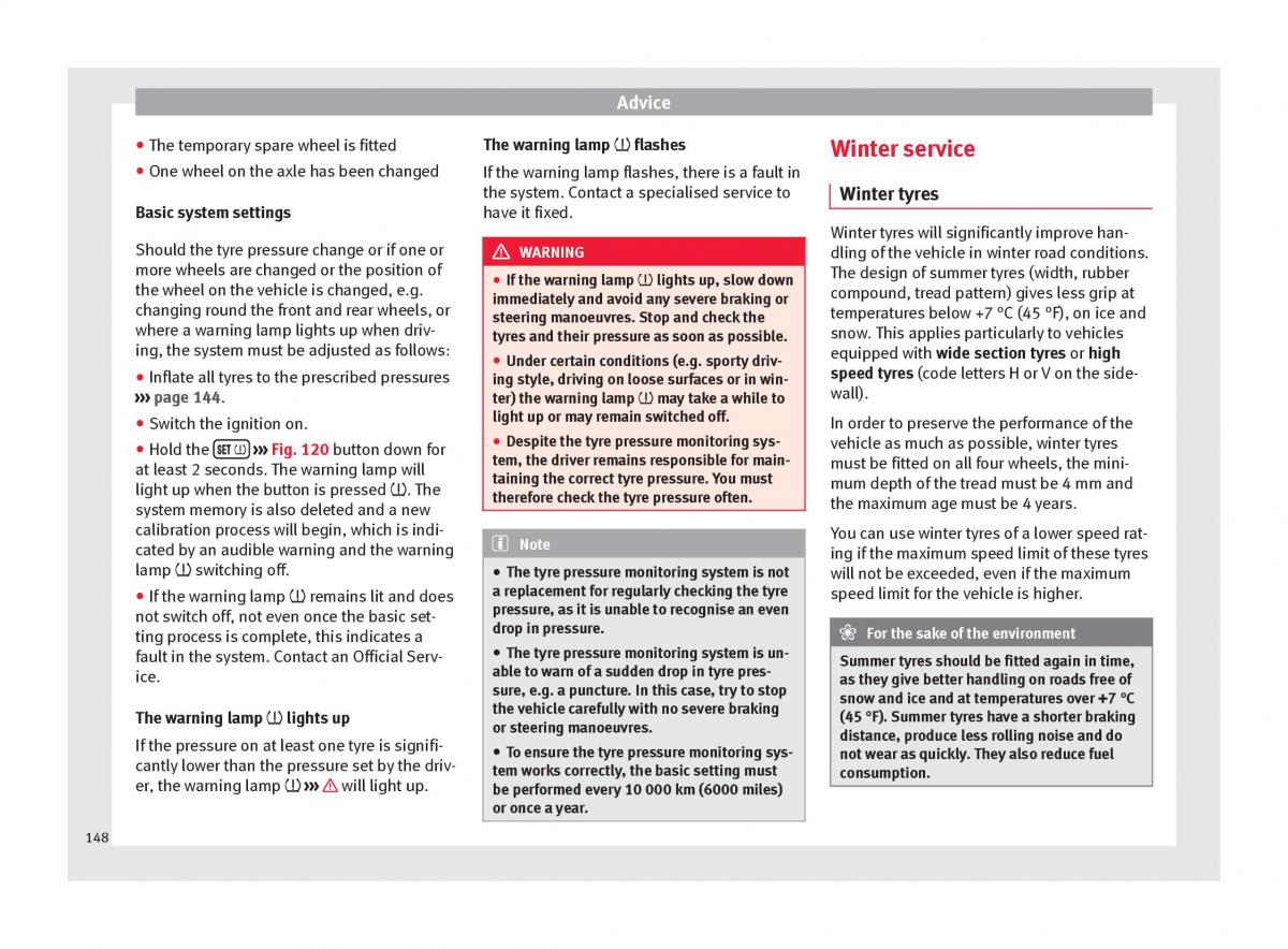 Seat Toledo IV 4 owners manual / page 150