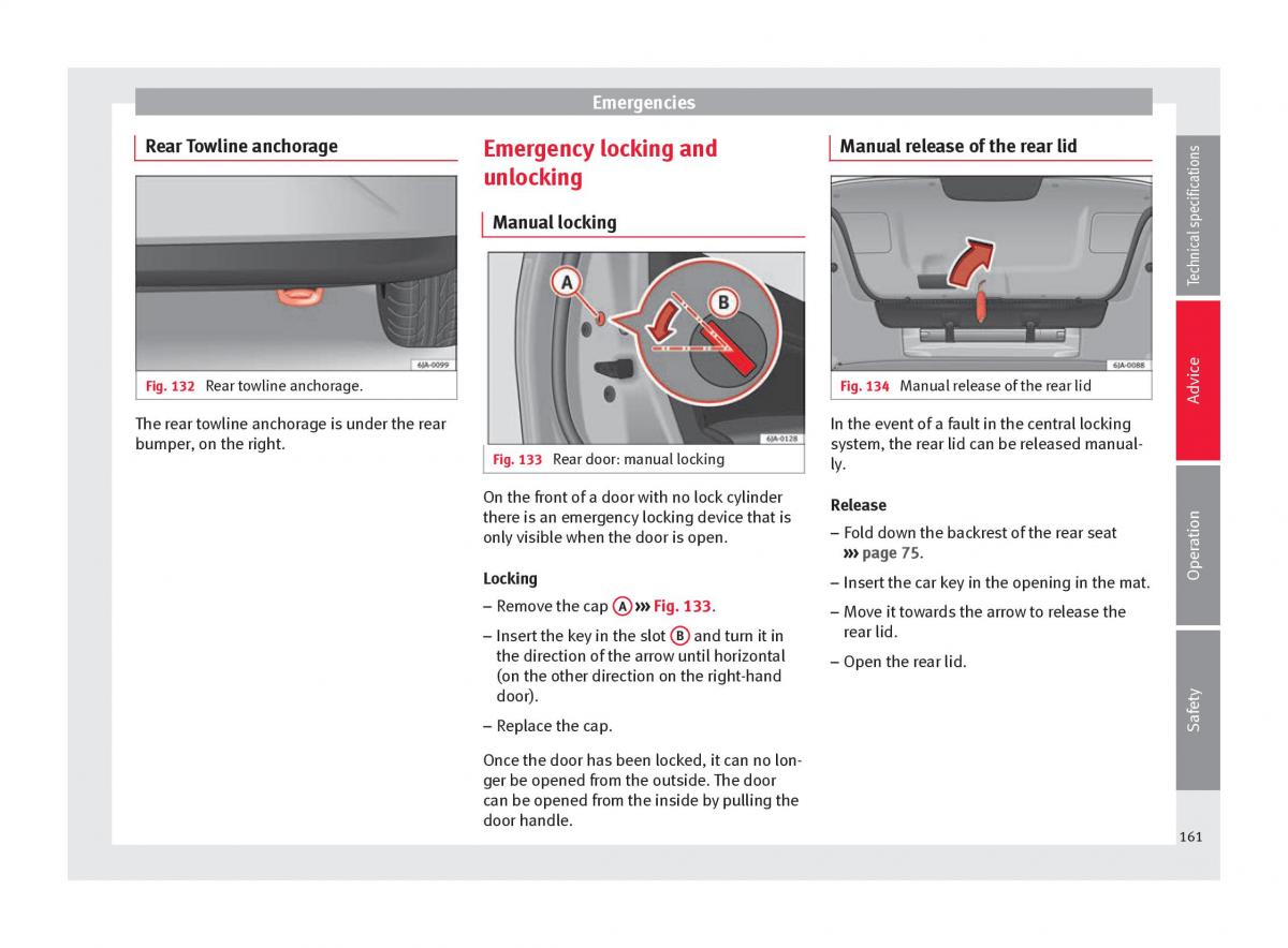 Seat Toledo IV 4 owners manual / page 163