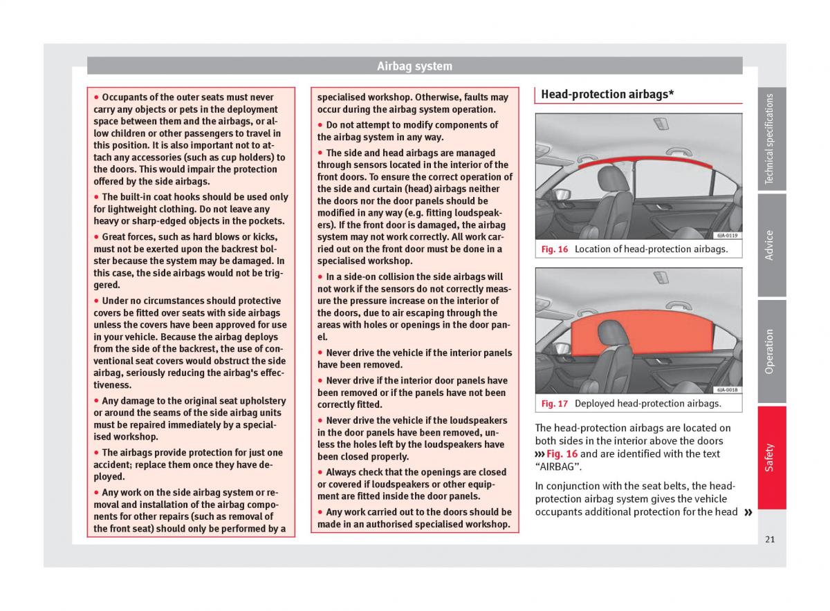 Seat Toledo IV 4 owners manual / page 23