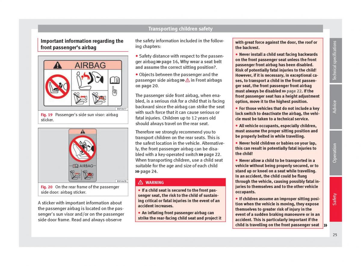 Seat Toledo IV 4 owners manual / page 27