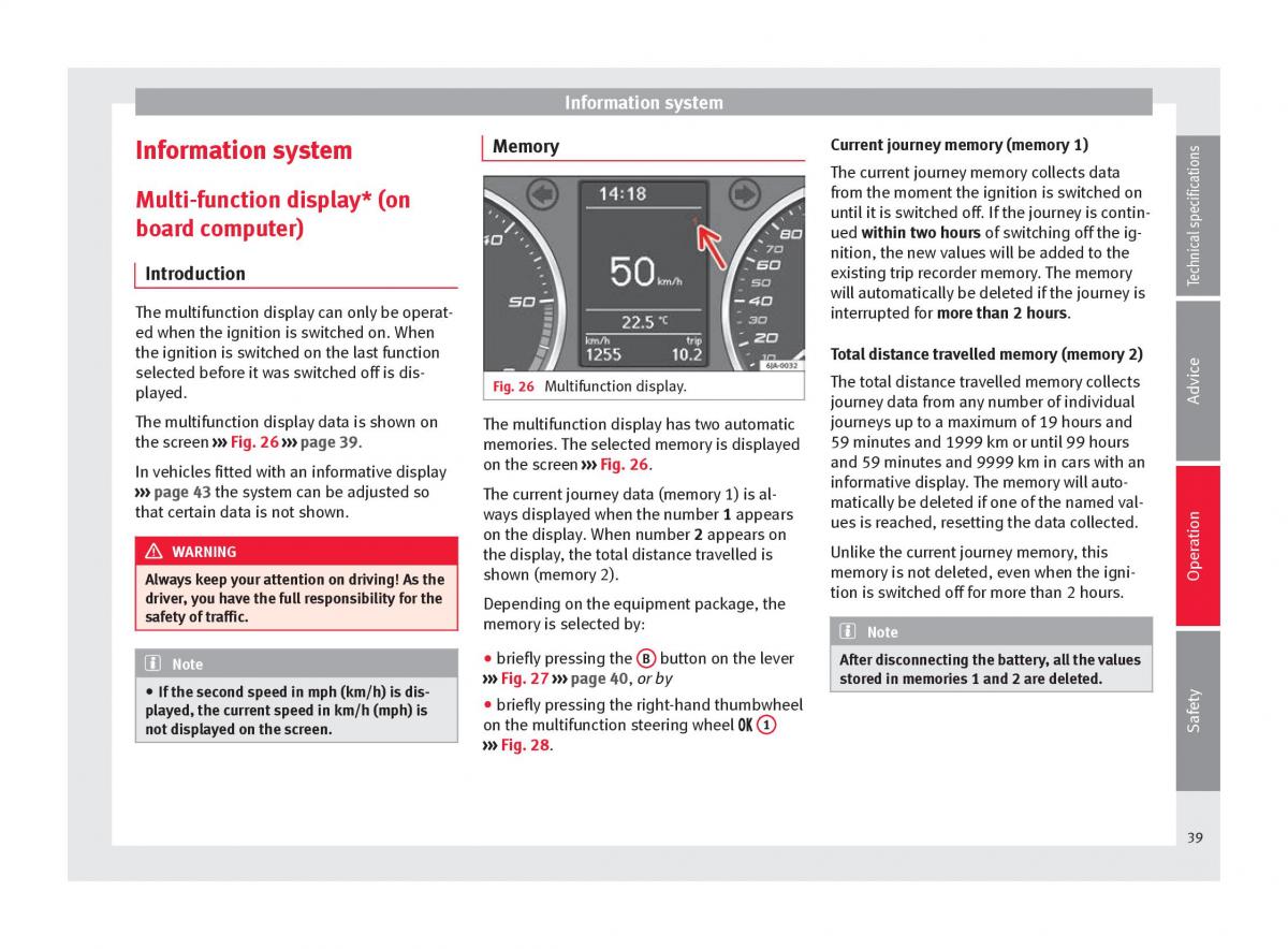 Seat Toledo IV 4 owners manual / page 41