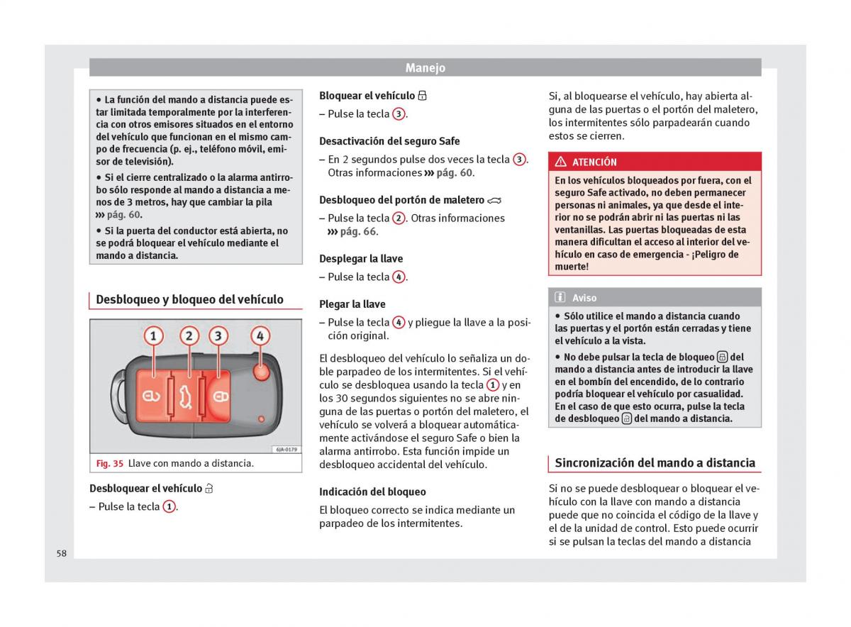 Seat Toledo IV 4 manual del propietario / page 60