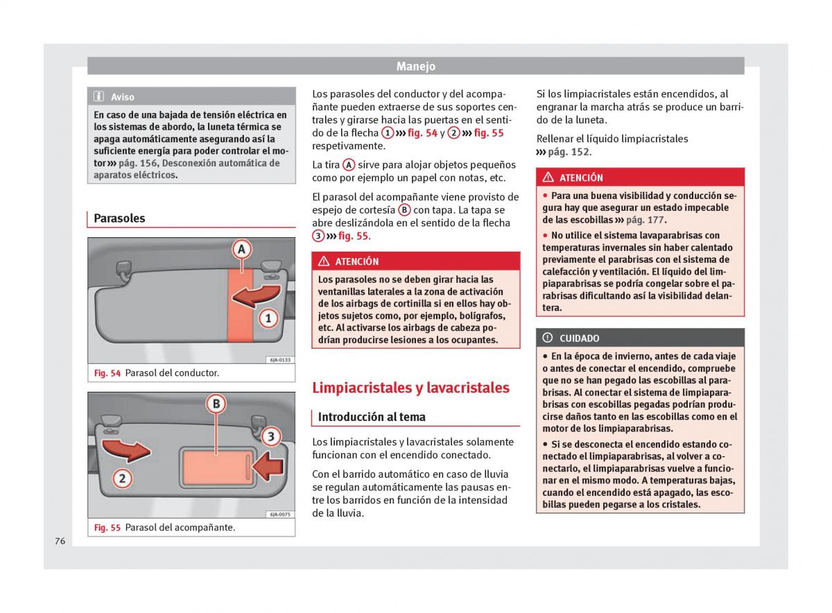 Seat Toledo IV 4 manual del propietario / page 78