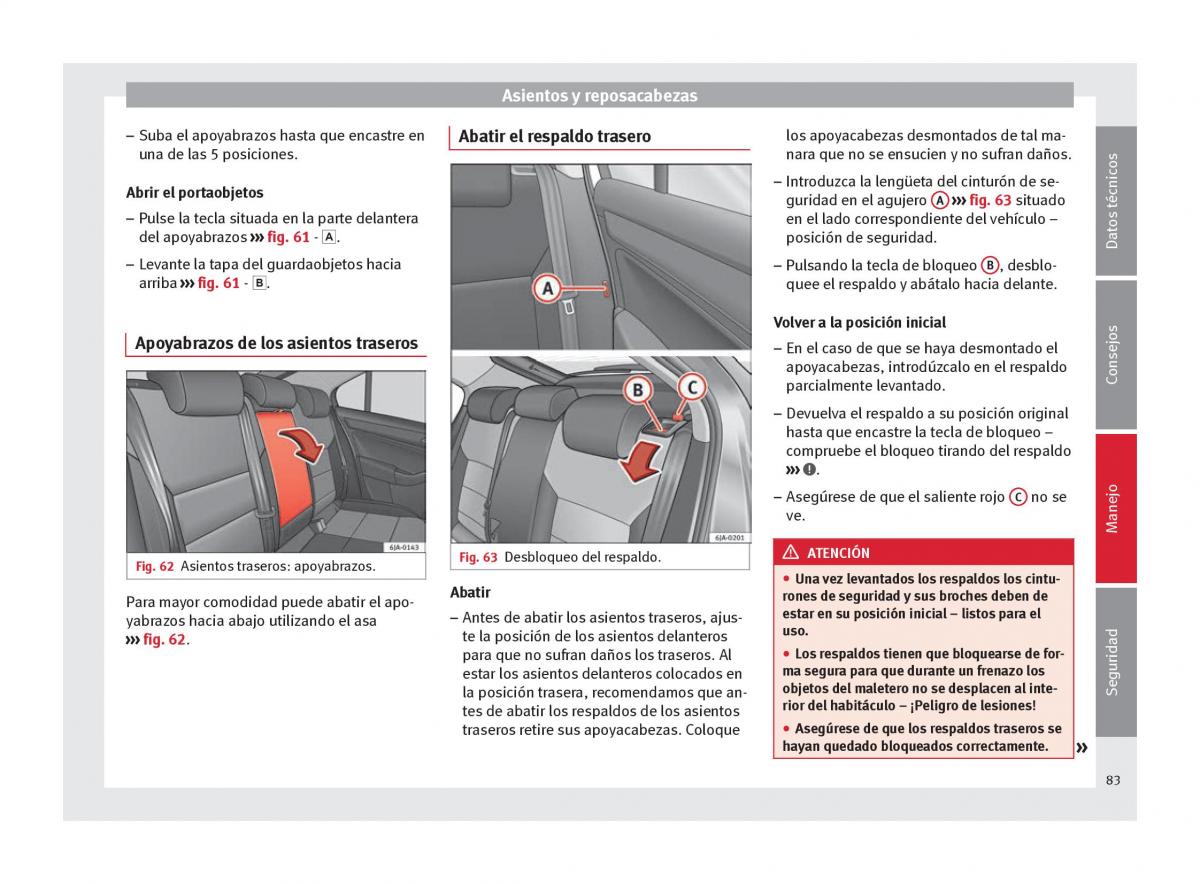 Seat Toledo IV 4 manual del propietario / page 85