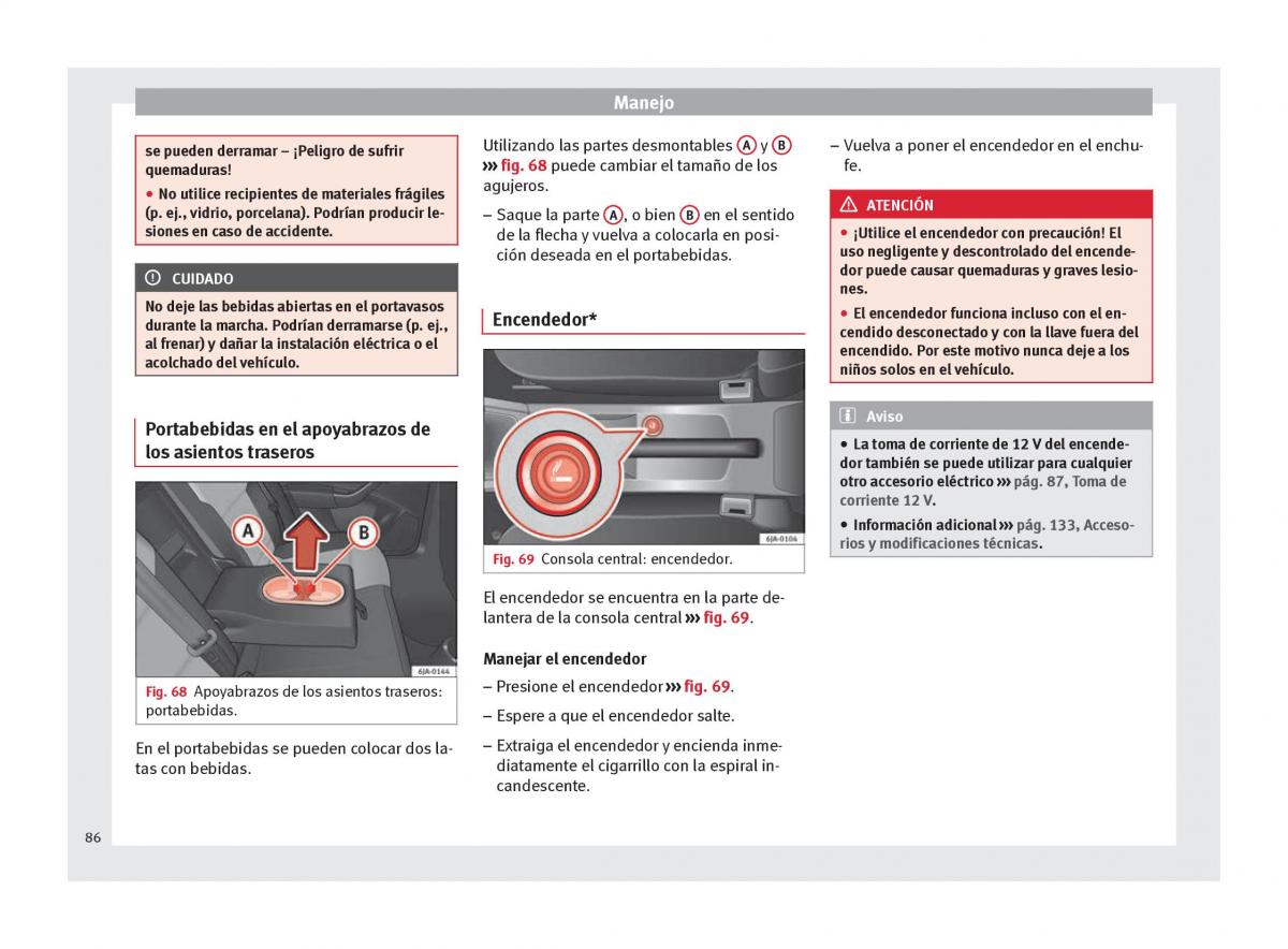 Seat Toledo IV 4 manual del propietario / page 88