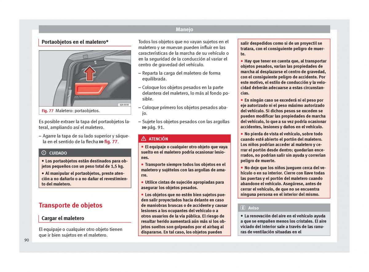 Seat Toledo IV 4 manual del propietario / page 92