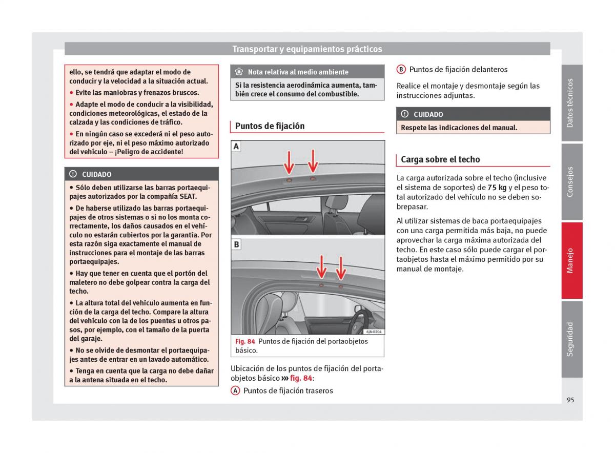 Seat Toledo IV 4 manual del propietario / page 97