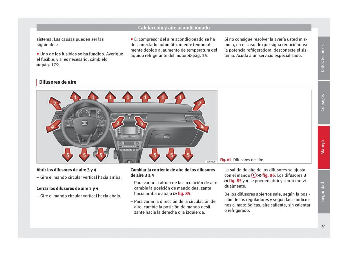 Seat Toledo IV 4 manual del propietario / page 99