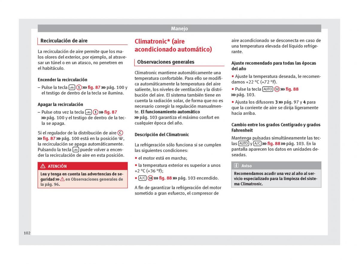 Seat Toledo IV 4 manual del propietario / page 104