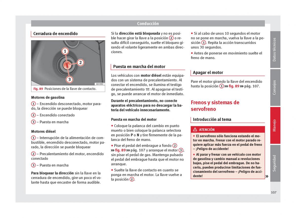 Seat Toledo IV 4 manual del propietario / page 109