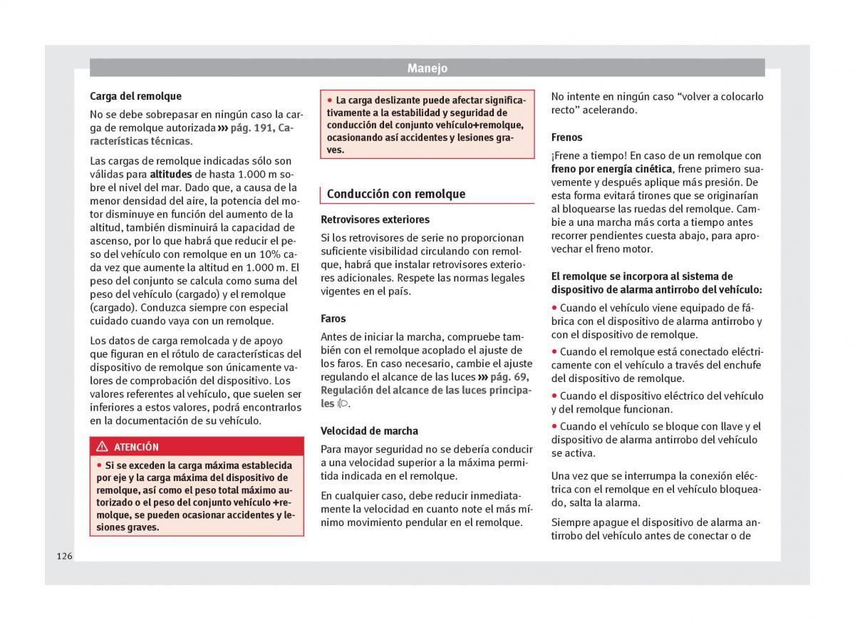 Seat Toledo IV 4 manual del propietario / page 128