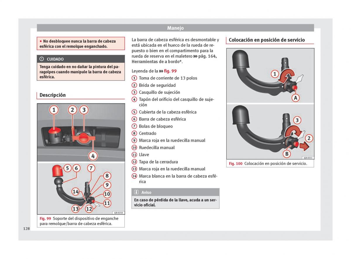 Seat Toledo IV 4 manual del propietario / page 130