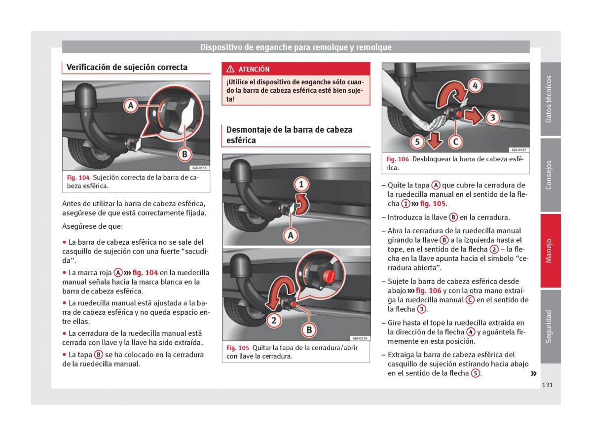 Seat Toledo IV 4 manual del propietario / page 133