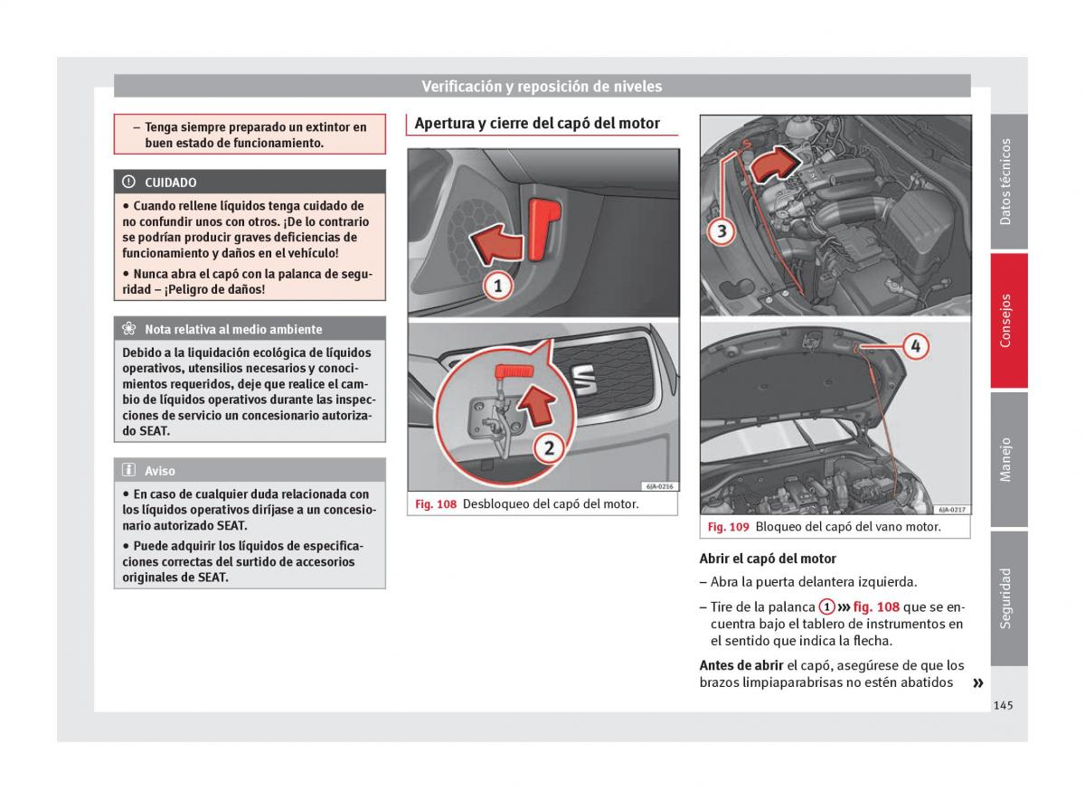 Seat Toledo IV 4 manual del propietario / page 147