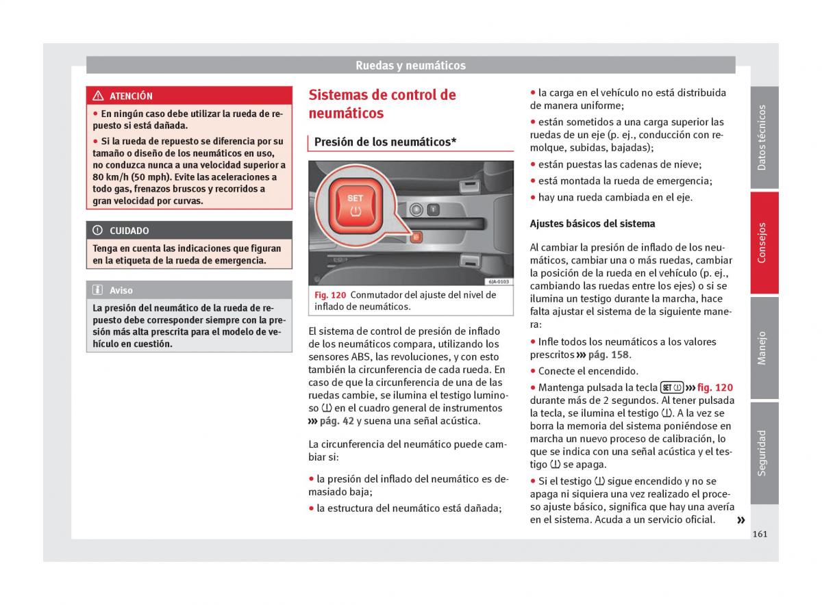 Seat Toledo IV 4 manual del propietario / page 163