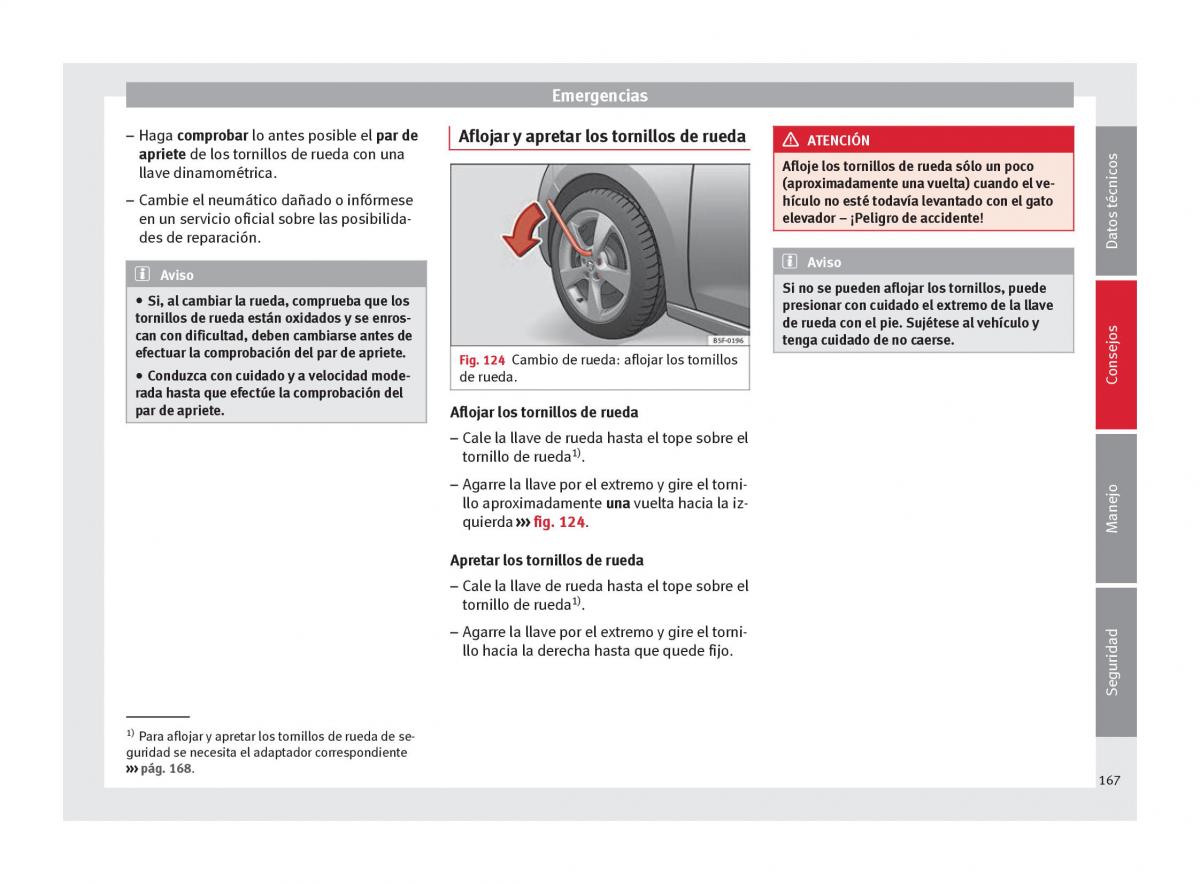 Seat Toledo IV 4 manual del propietario / page 169