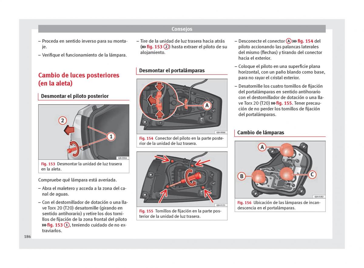 Seat Toledo IV 4 manual del propietario / page 188