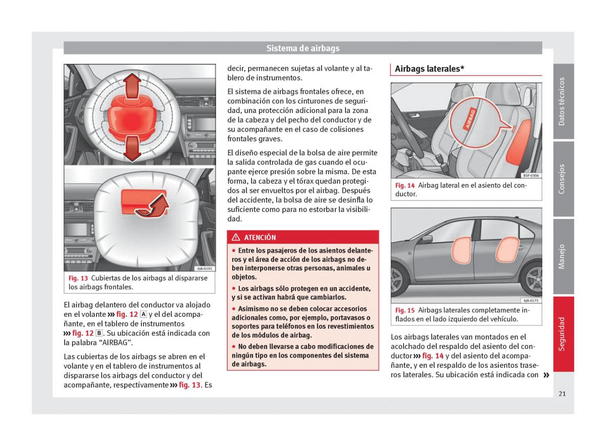 Seat Toledo IV 4 manual del propietario / page 23