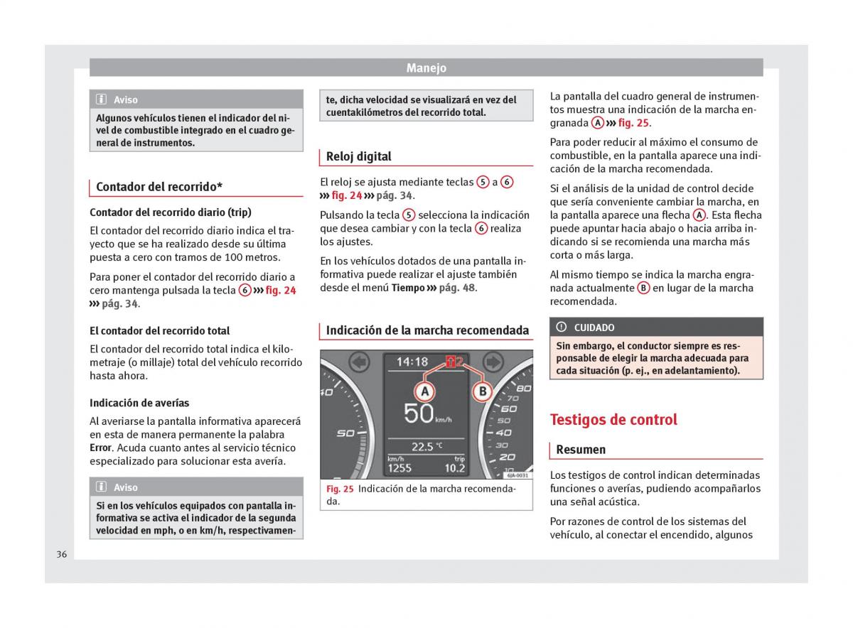 Seat Toledo IV 4 manual del propietario / page 38