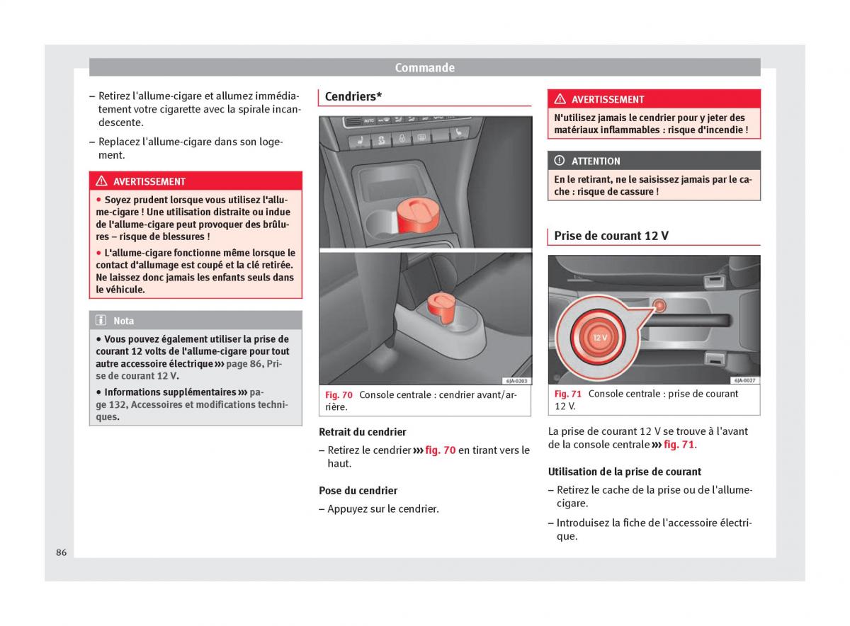 Seat Toledo IV 4 manuel du proprietaire / page 88