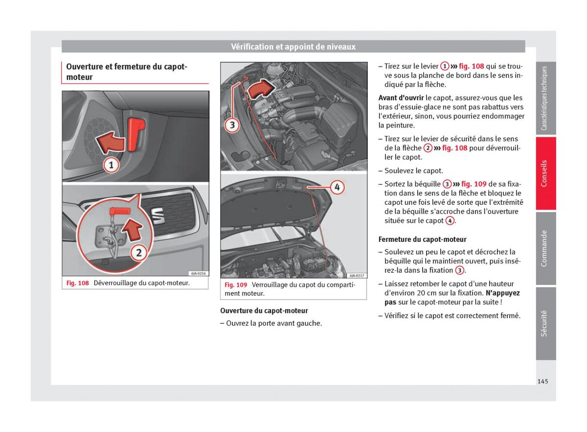 Seat Toledo IV 4 manuel du proprietaire / page 147