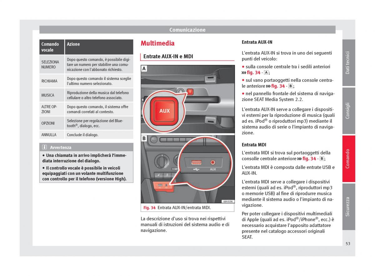 Seat Toledo IV 4 manuale del proprietario / page 55