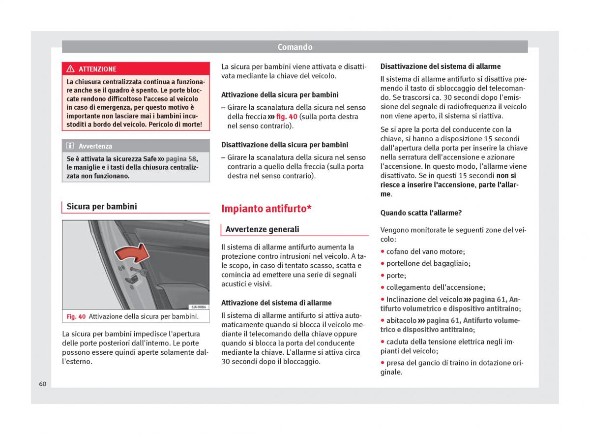 Seat Toledo IV 4 manuale del proprietario / page 62