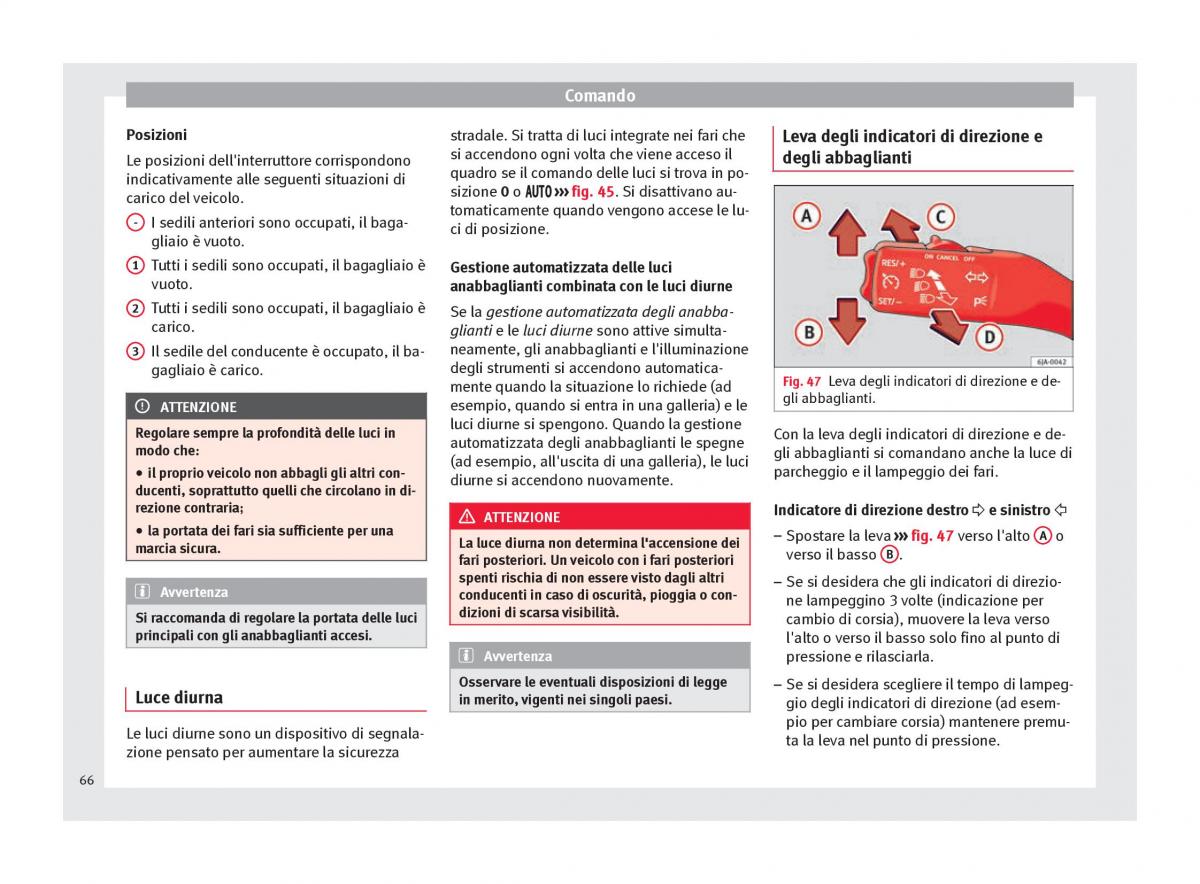 Seat Toledo IV 4 manuale del proprietario / page 68