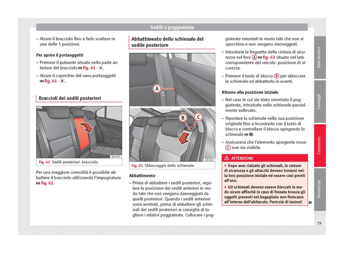 Seat Toledo IV 4 manuale del proprietario / page 81