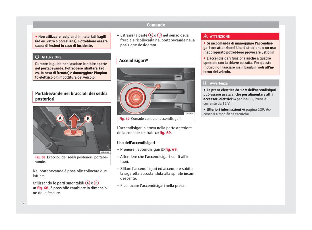 Seat Toledo IV 4 manuale del proprietario / page 84