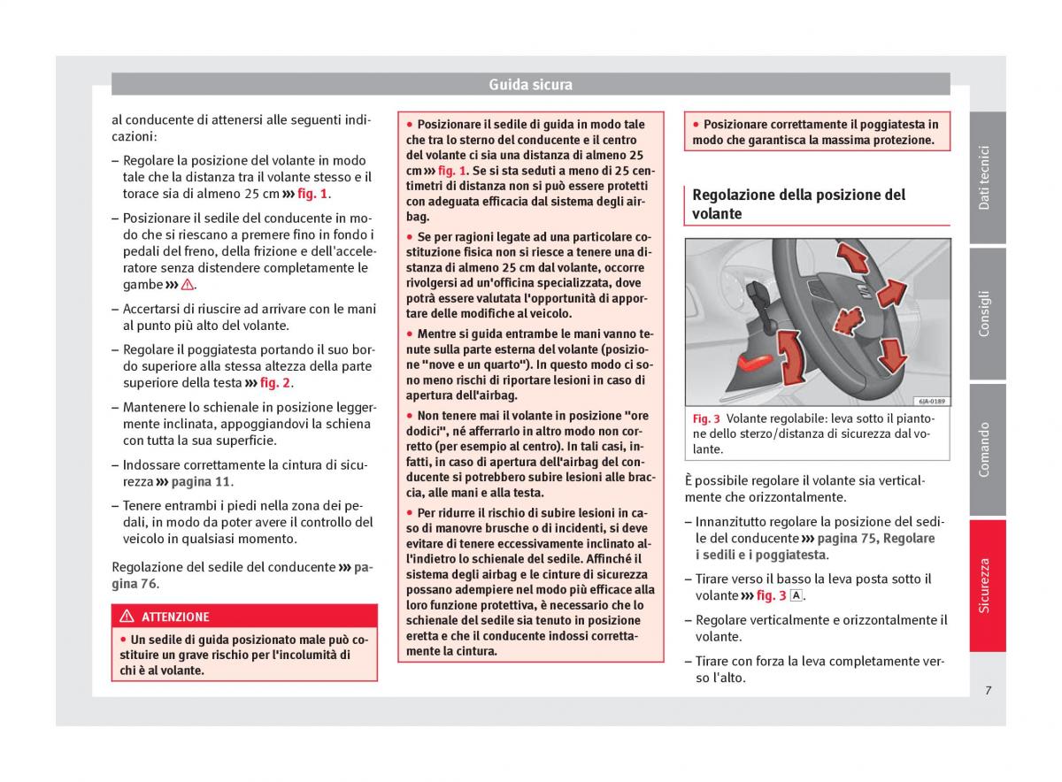 Seat Toledo IV 4 manuale del proprietario / page 9