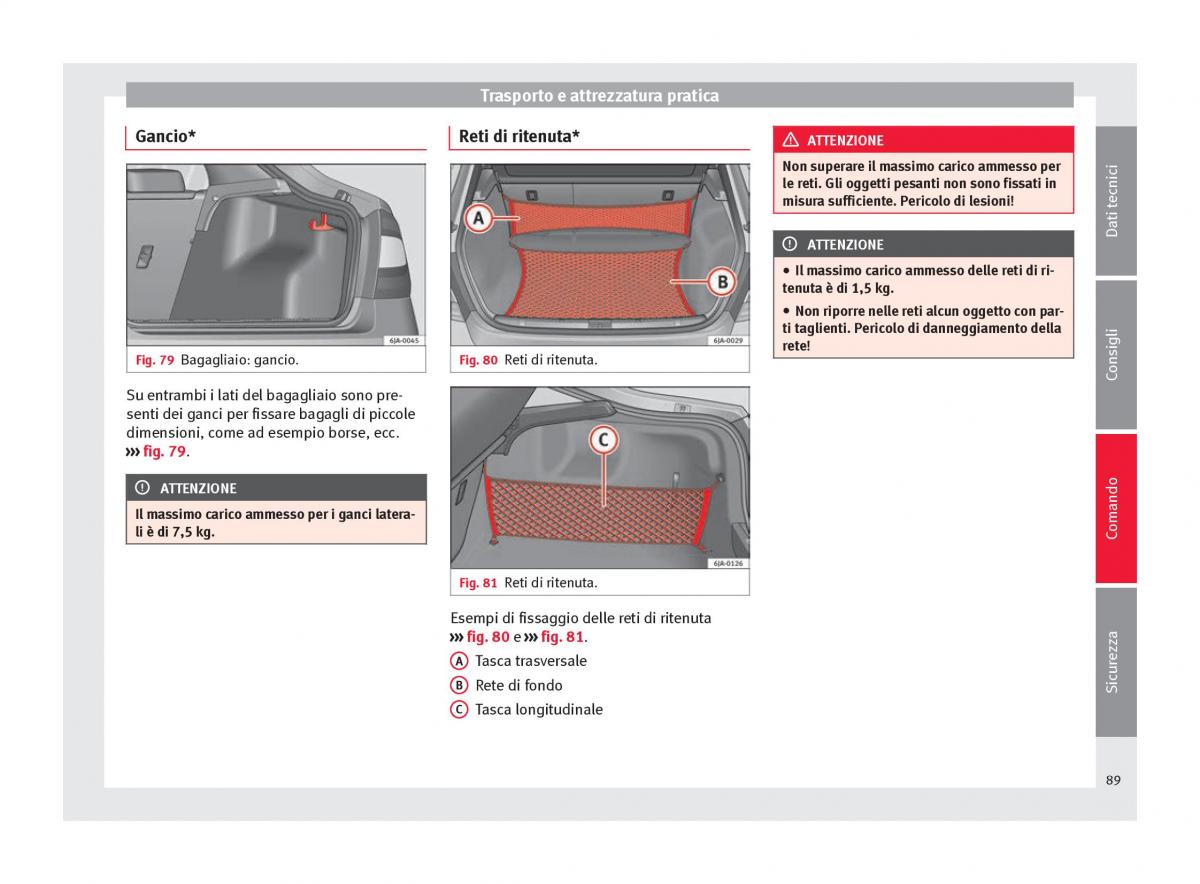 Seat Toledo IV 4 manuale del proprietario / page 91