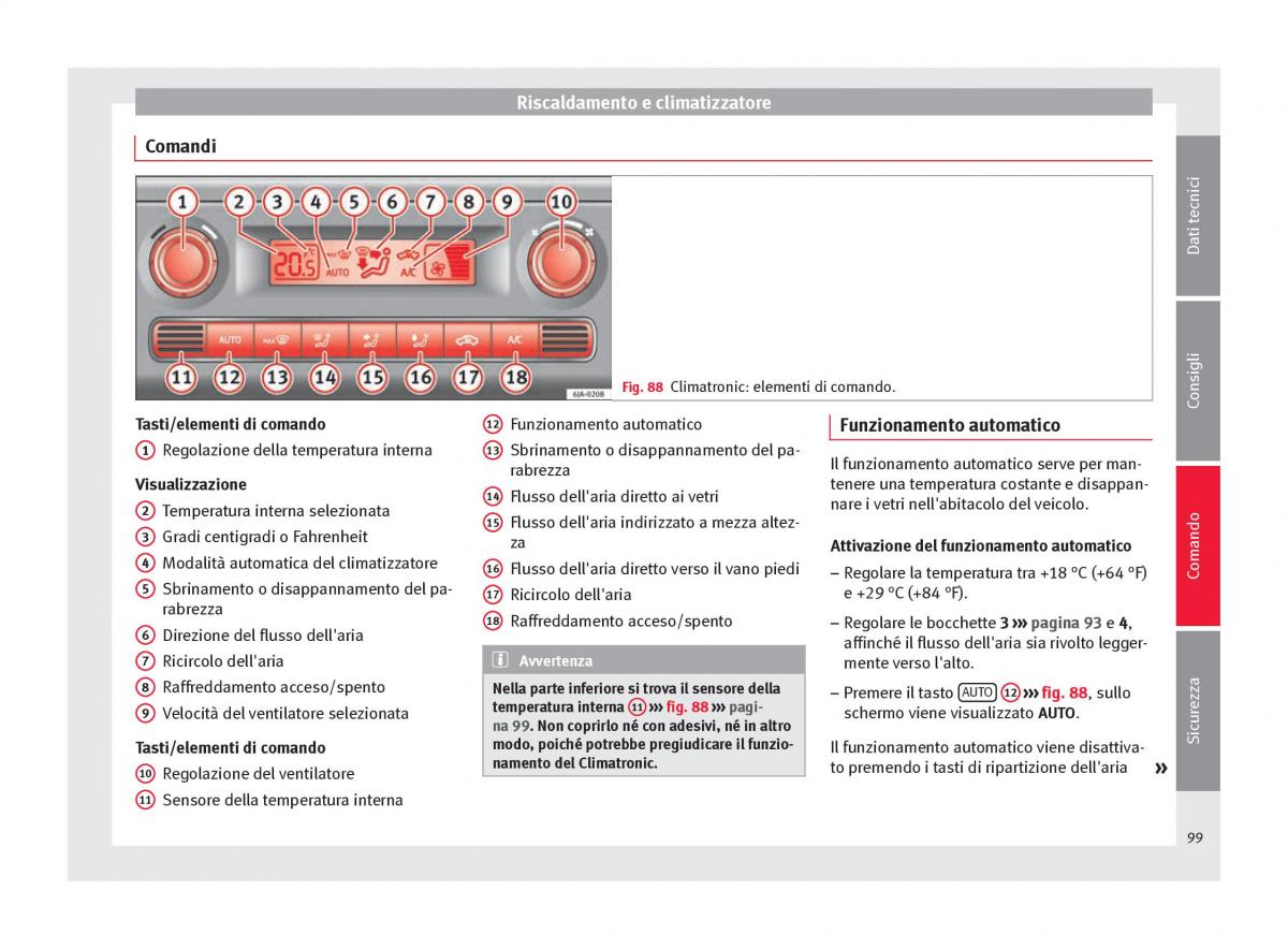 Seat Toledo IV 4 manuale del proprietario / page 101