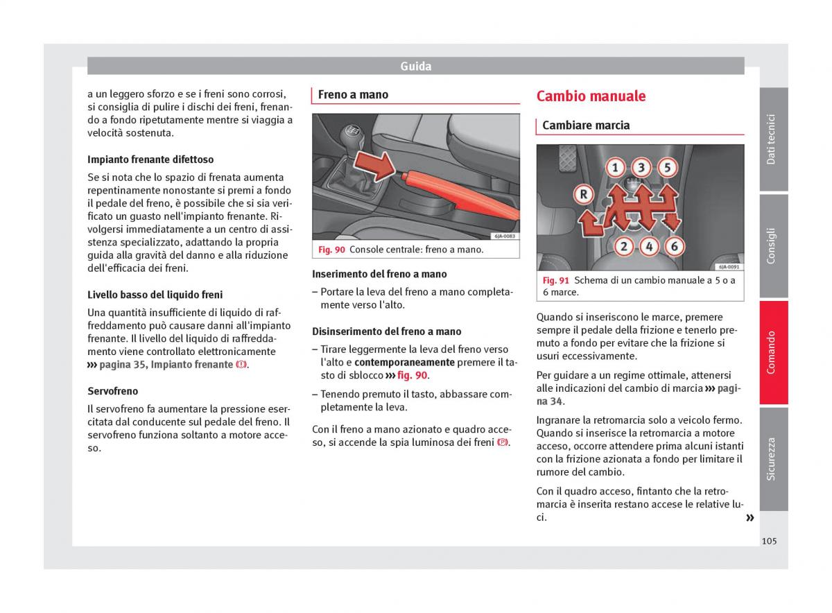 Seat Toledo IV 4 manuale del proprietario / page 107