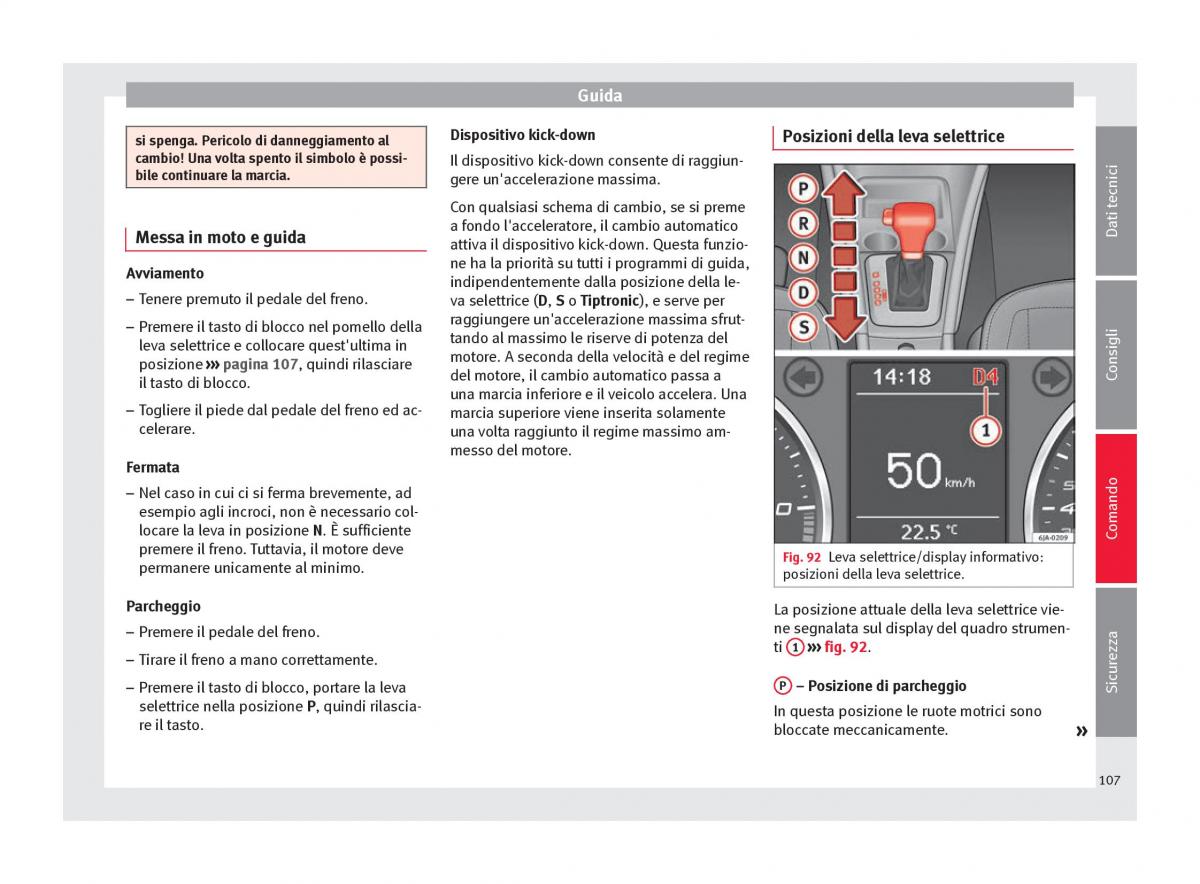 Seat Toledo IV 4 manuale del proprietario / page 109